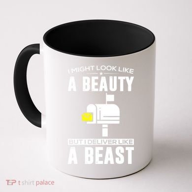 Cute Mail Lady Mail Carrier Postal Worker Coffee Mug
