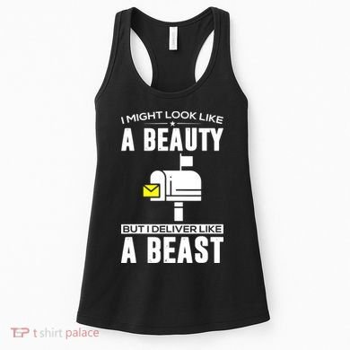 Cute Mail Lady Mail Carrier Postal Worker Women's Tank Top