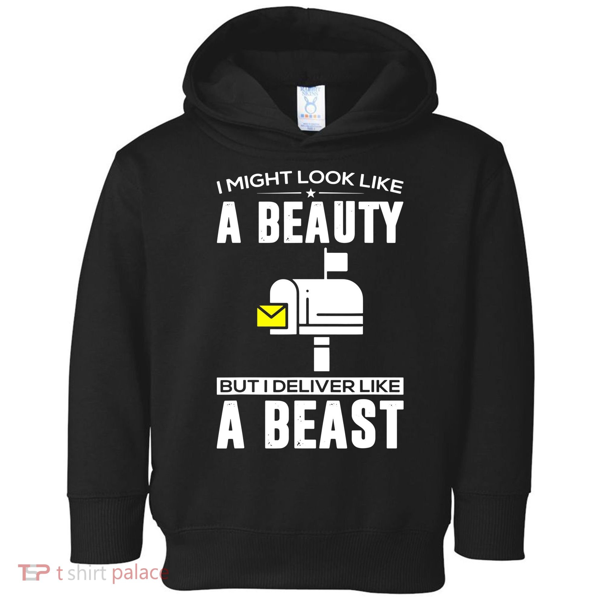 Cute Mail Lady Mail Carrier Postal Worker Toddler Hoodie