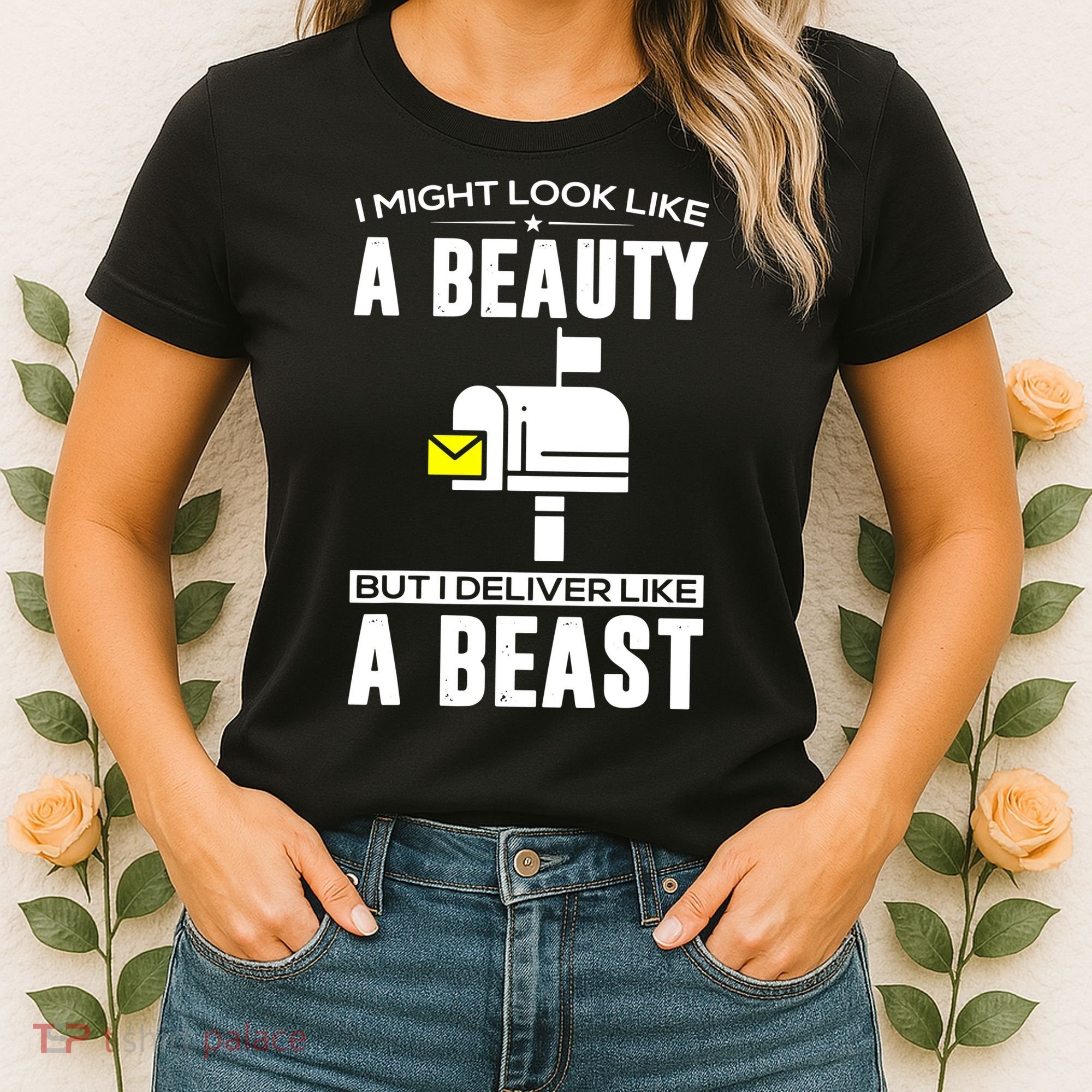 Cute Mail Lady Mail Carrier Postal Worker Women's T-Shirt