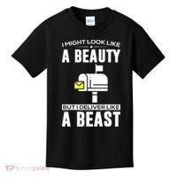 Cute Mail Lady Mail Carrier Postal Worker Kids T-Shirt thumb 0