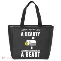 Cute Mail Lady Mail Carrier Postal Worker Tote Bag thumb 0