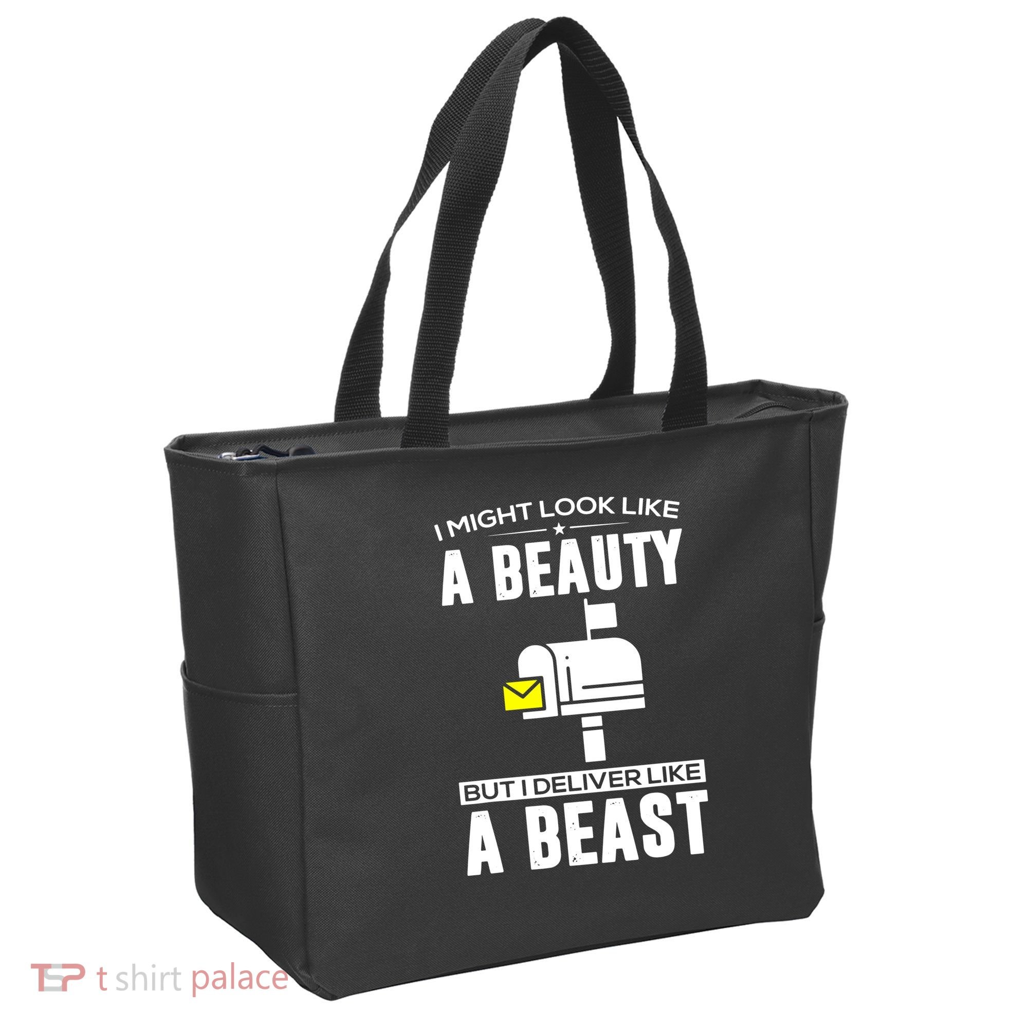 Cute Mail Lady Mail Carrier Postal Worker Tote Bag