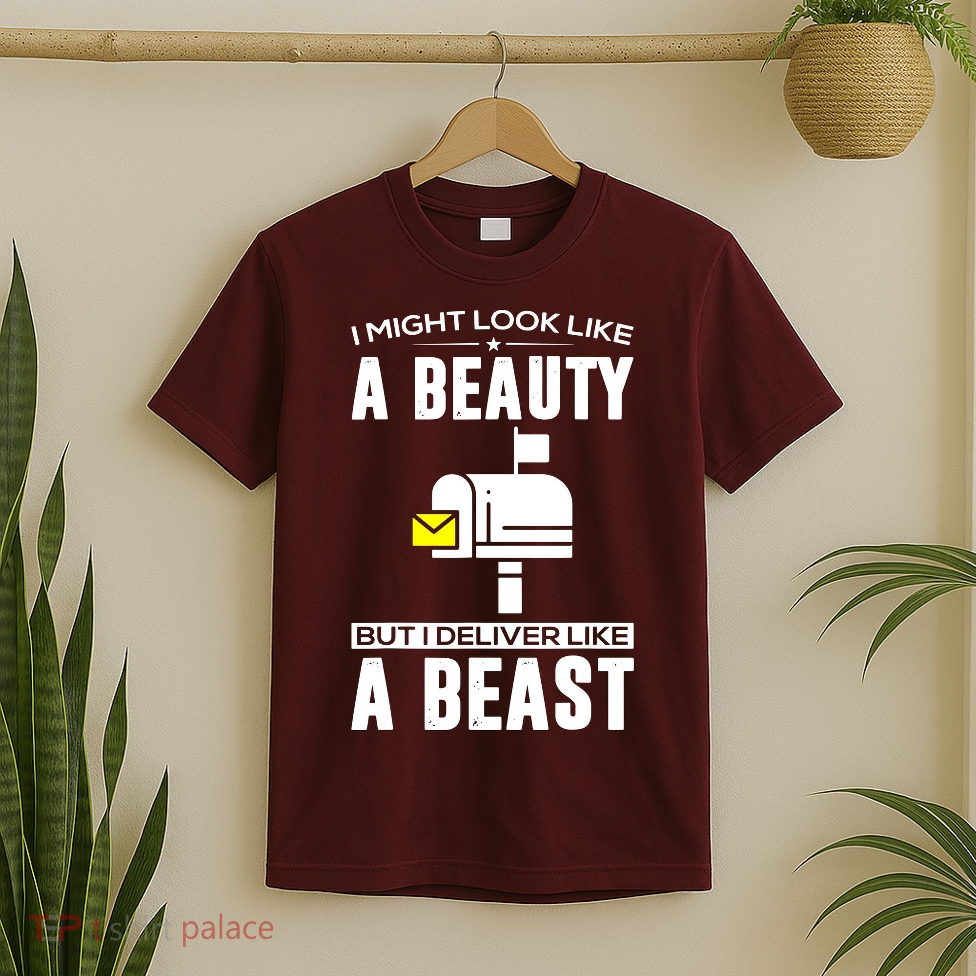 Cute Mail Lady Mail Carrier Postal Worker T-Shirt