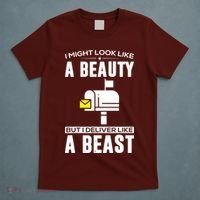 Cute Mail Lady Mail Carrier Postal Worker T-Shirt thumb 5