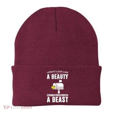 Cute Mail Lady Mail Carrier Postal Worker Beanie
