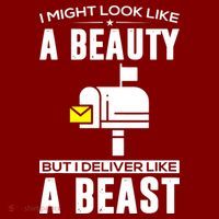 Cute Mail Lady Mail Carrier Postal Worker Kids Sweatshirt thumb 2