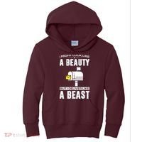 Cute Mail Lady Mail Carrier Postal Worker Kids Hoodie thumb 0