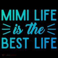 Cute Mimi Life Is The Best Life Letter Graphic Grandma Bless Gift Coffee Mug thumb 5