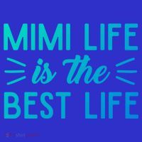 Cute Mimi Life Is The Best Life Letter Graphic Grandma Bless Gift Visor thumb 3