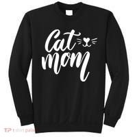 Cat Mom Lover Cute Gift Sweatshirt thumb 0