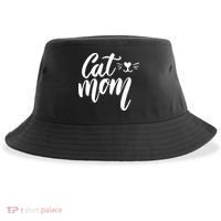 Cat Mom Lover Cute Gift Sustainable Bucket Hat thumb 0