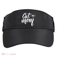Cat Mom Lover Cute Gift Adult Drive Performance Visor thumb 0