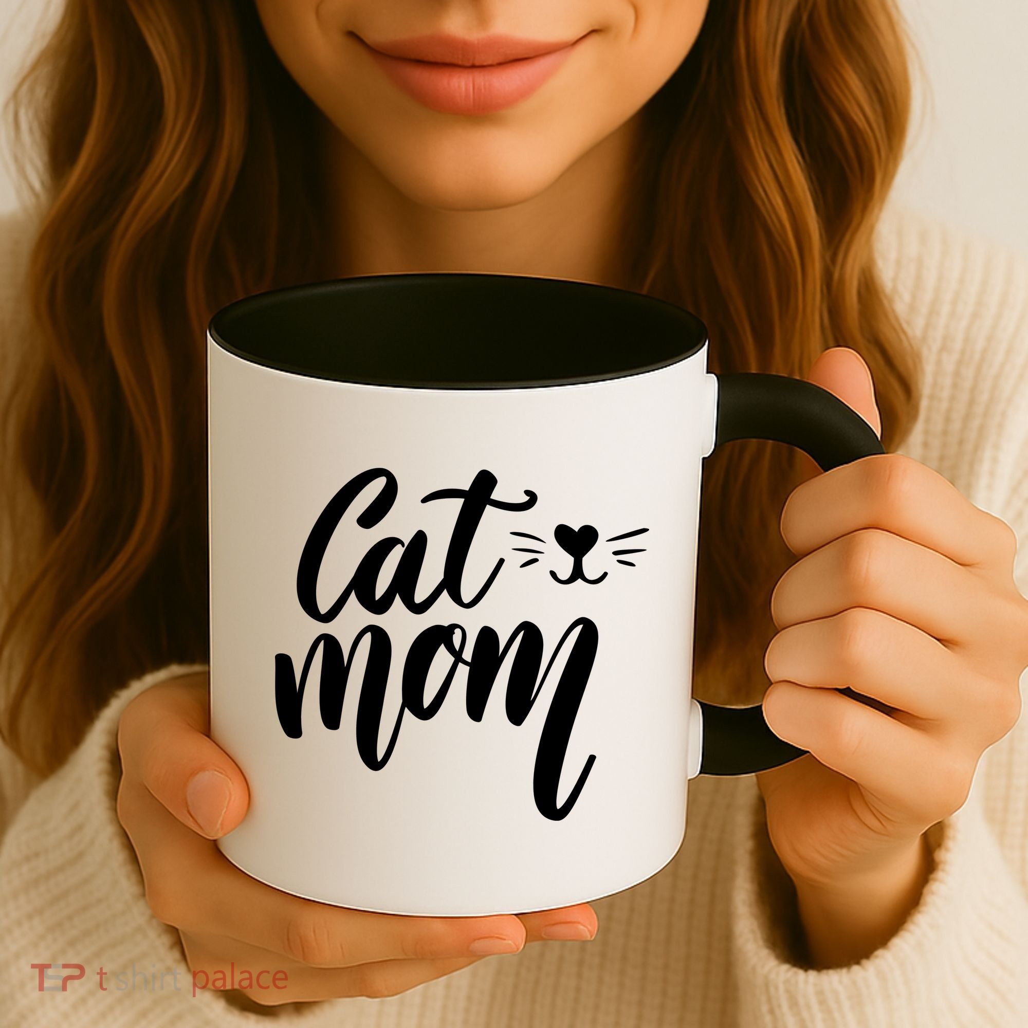 Cat Mom Lover Cute Gift Coffee Mug