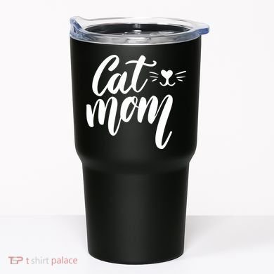 Cat Mom Lover Cute Gift Tumbler