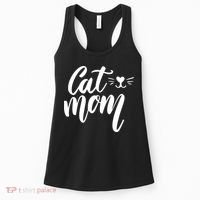 Cat Mom Lover Cute Gift Women's Tank Top thumb 0