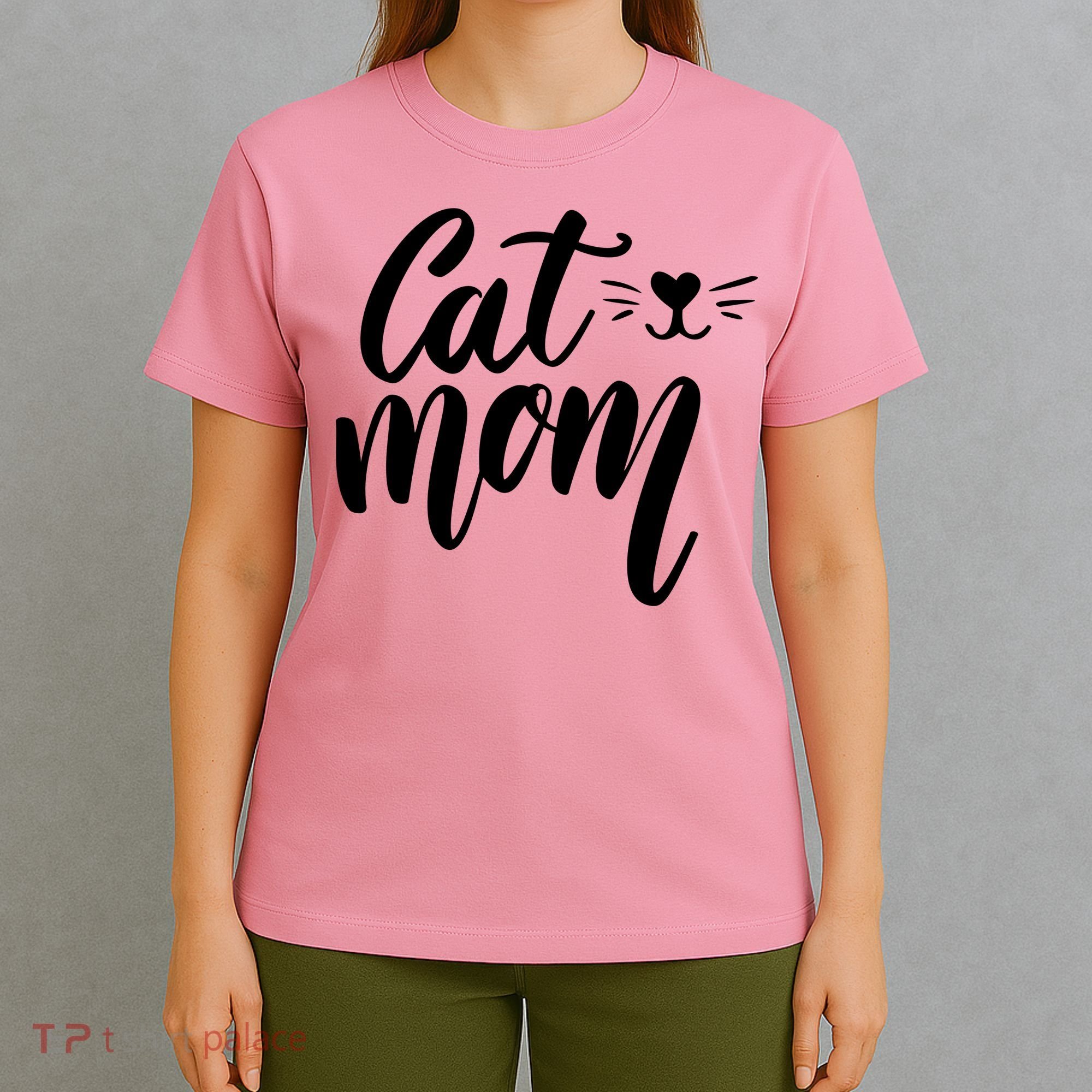 Cat Mom Lover Cute Gift T-Shirt