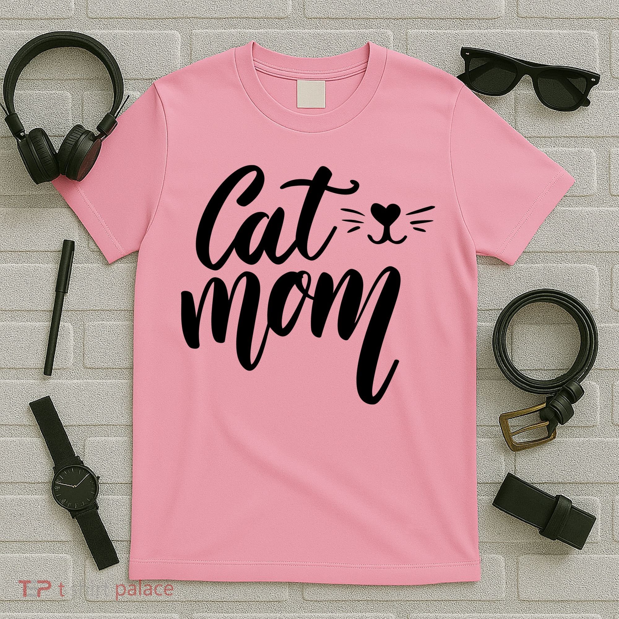 Cat Mom Lover Cute Gift T-Shirt