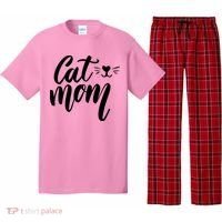 Cat Mom Lover Cute Gift Pajama Set thumb 0