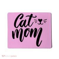 Cat Mom Lover Cute Gift Mousepad thumb 0