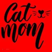 Cat Mom Lover Cute Gift Santa Hat thumb 1