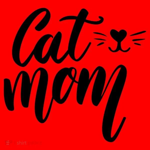 Cat Mom Lover Cute Gift Santa Hat