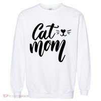 Cat Mom Lover Cute Gift Garment-Dyed Sweatshirt thumb 0