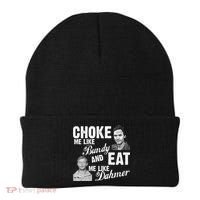 Choke Me Like Bundy Eat Me Like Dahmer Beanie thumb 0
