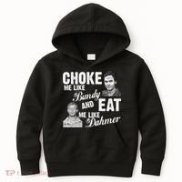 Choke Me Like Bundy Eat Me Like Dahmer Kids Hoodie thumb 0