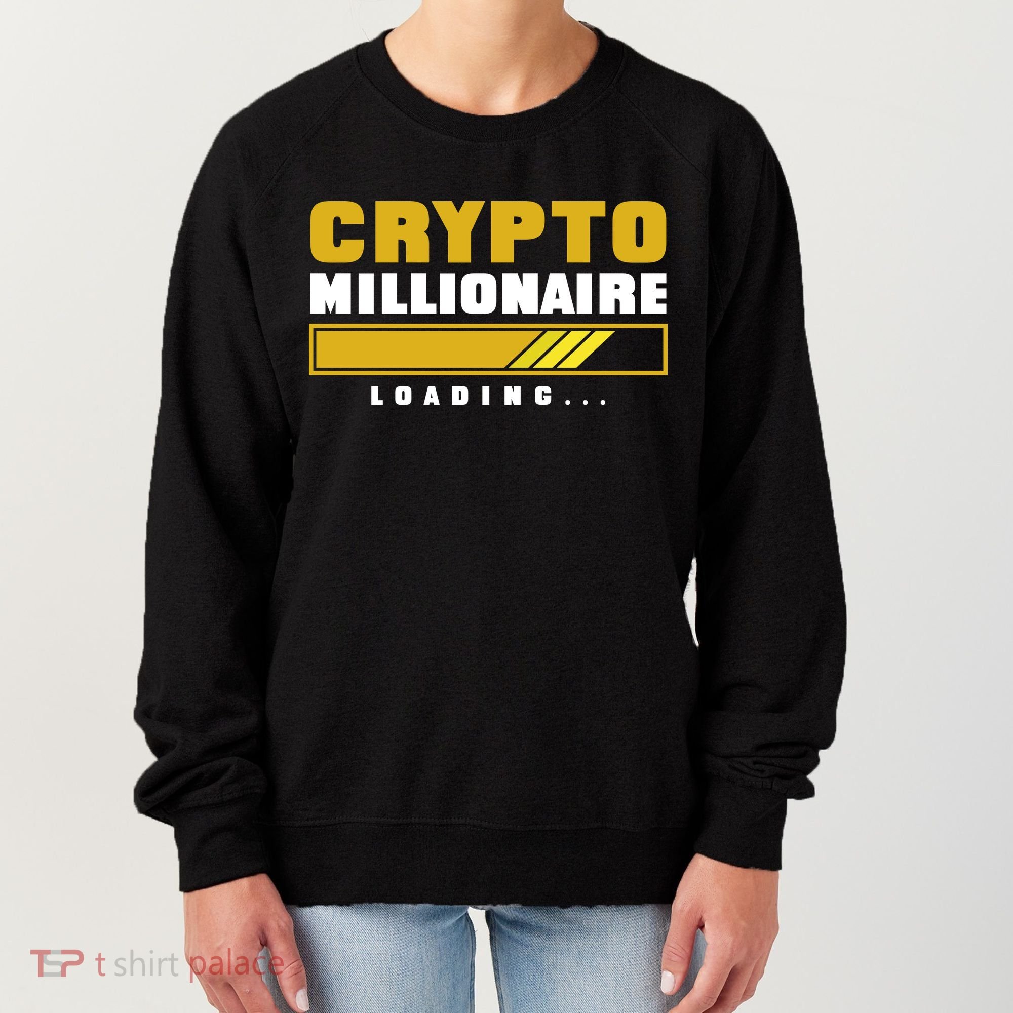 Crypto Millionaire Loading Women's Sweatshirt
