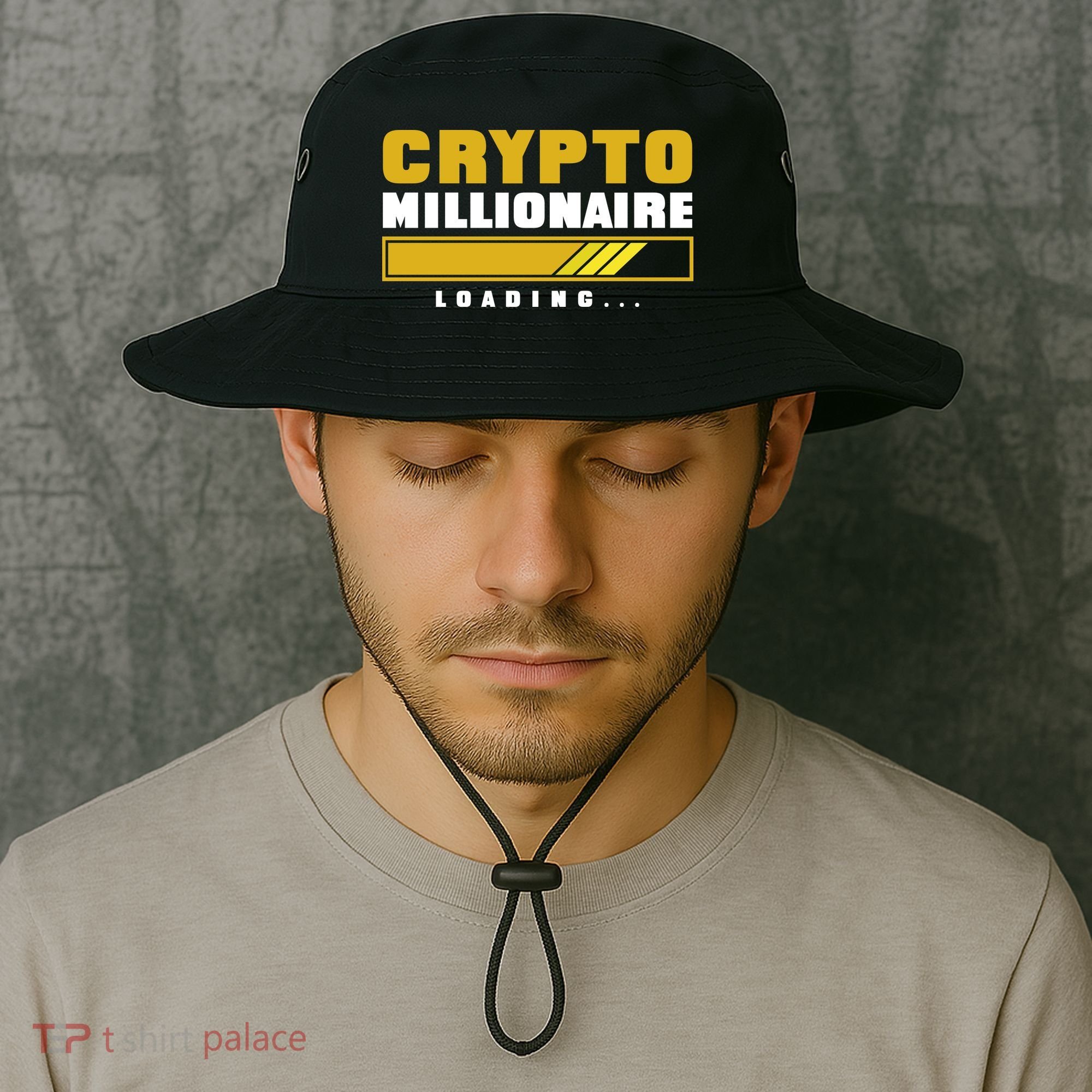 Crypto Millionaire Loading Bucket Hat