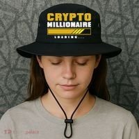 Crypto Millionaire Loading Bucket Hat thumb 3