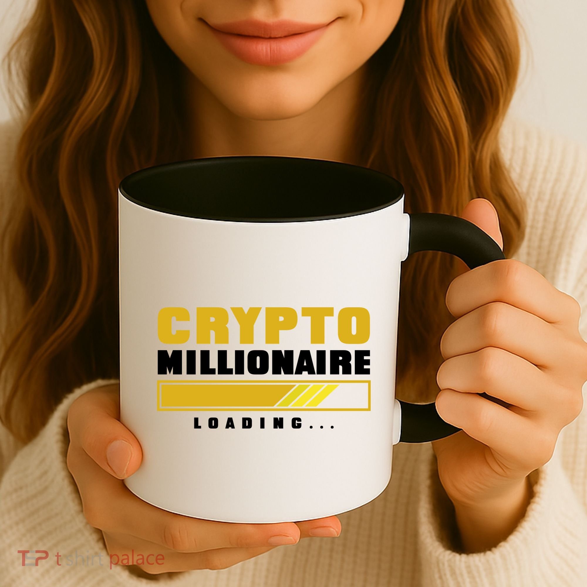 Crypto Millionaire Loading Coffee Mug