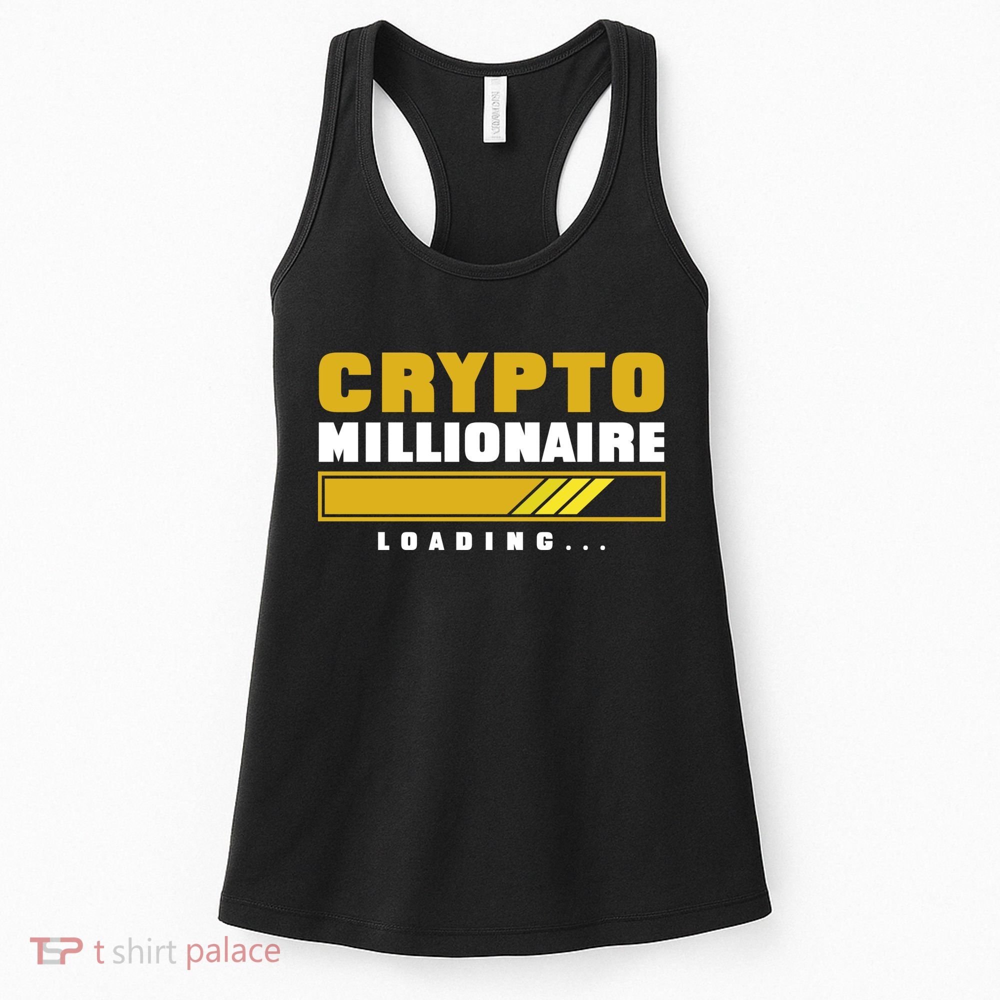 Crypto Millionaire Loading Women's Tank Top