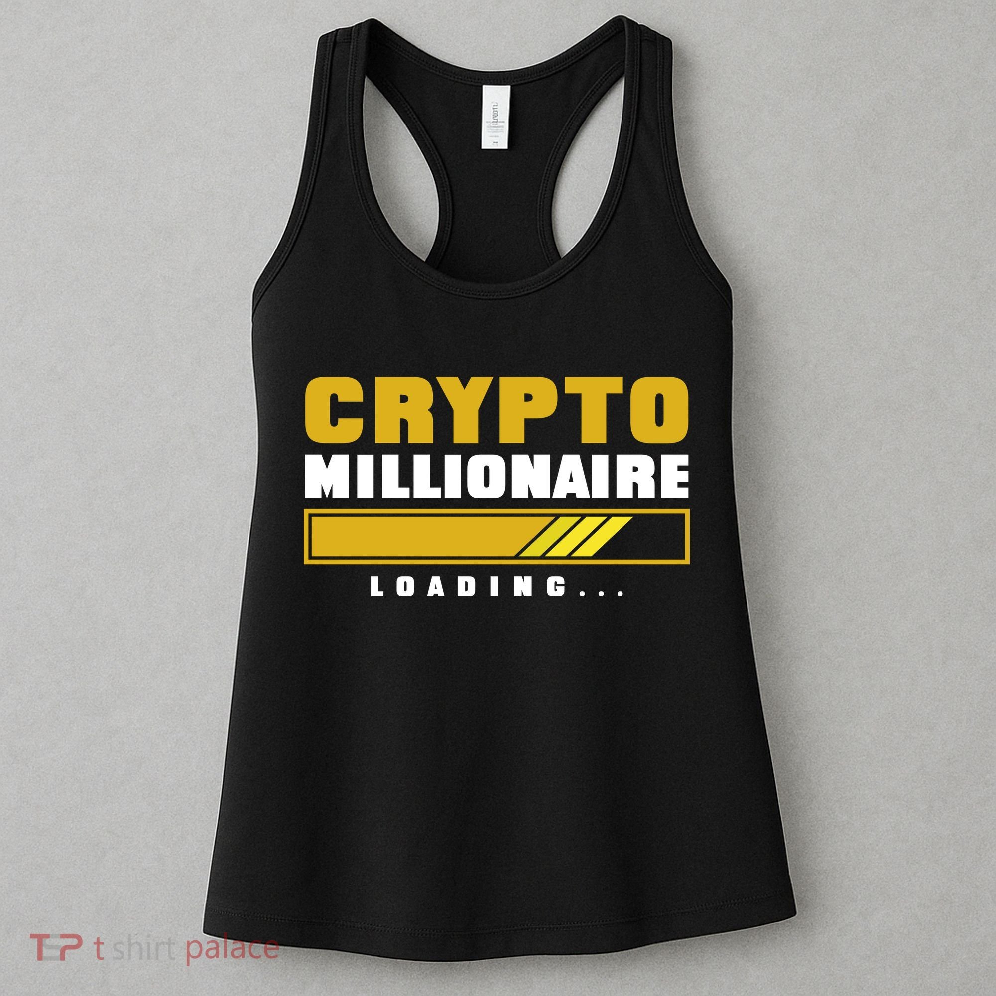 Crypto Millionaire Loading Women's Tank Top