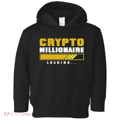 Crypto Millionaire Loading Toddler Hoodie