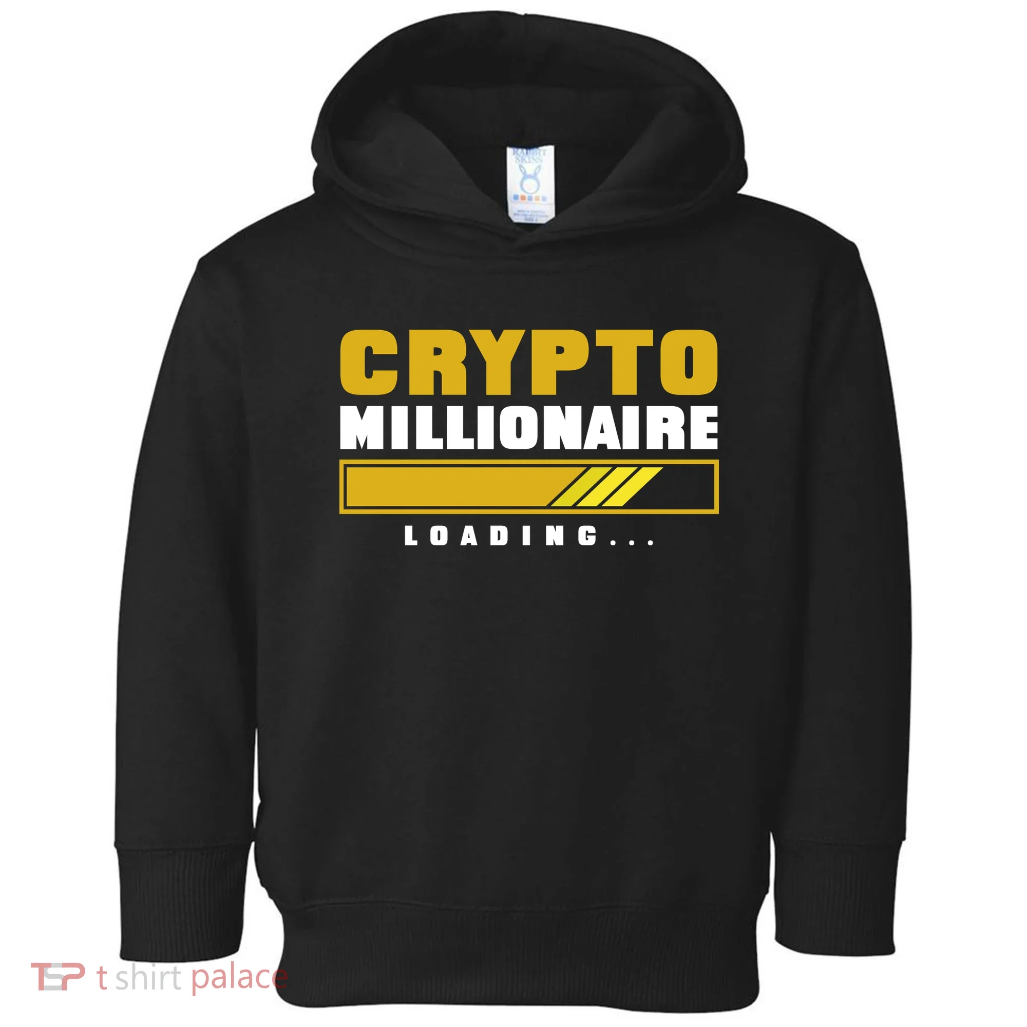 Crypto Millionaire Loading Toddler Hoodie