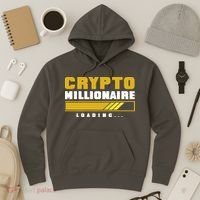 Crypto Millionaire Loading Hoodie thumb 3