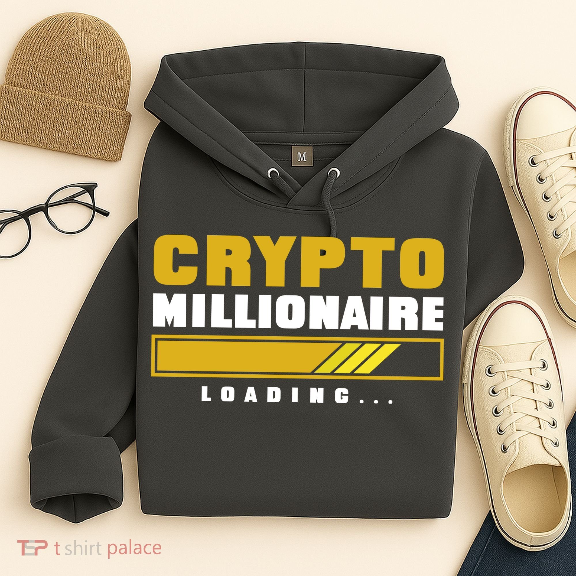 Crypto Millionaire Loading Hoodie