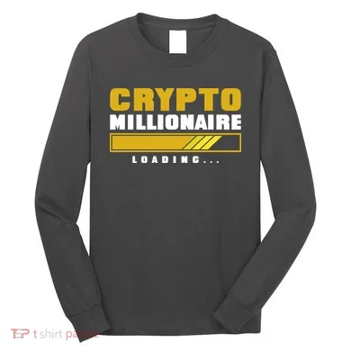 Crypto Millionaire Loading Long Sleeve Shirt