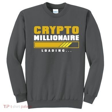 Crypto Millionaire Loading Sweatshirt