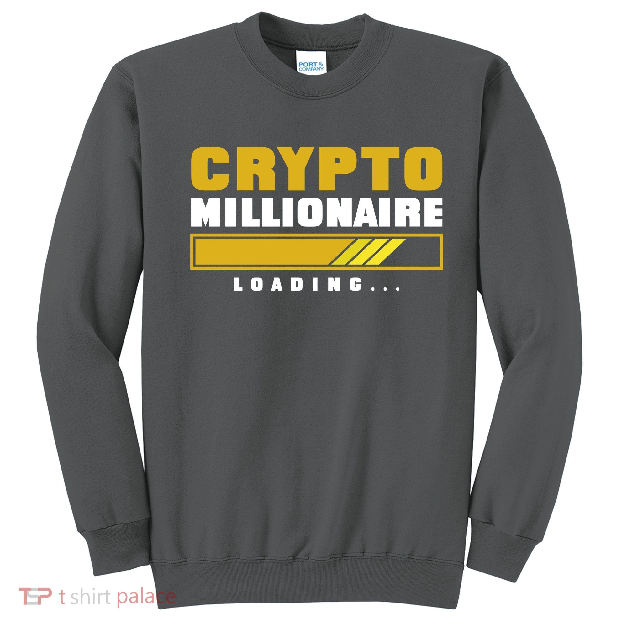 Crypto Millionaire Loading Sweatshirt