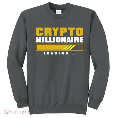 Crypto Millionaire Loading Sweatshirt