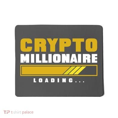 Crypto Millionaire Loading Mousepad