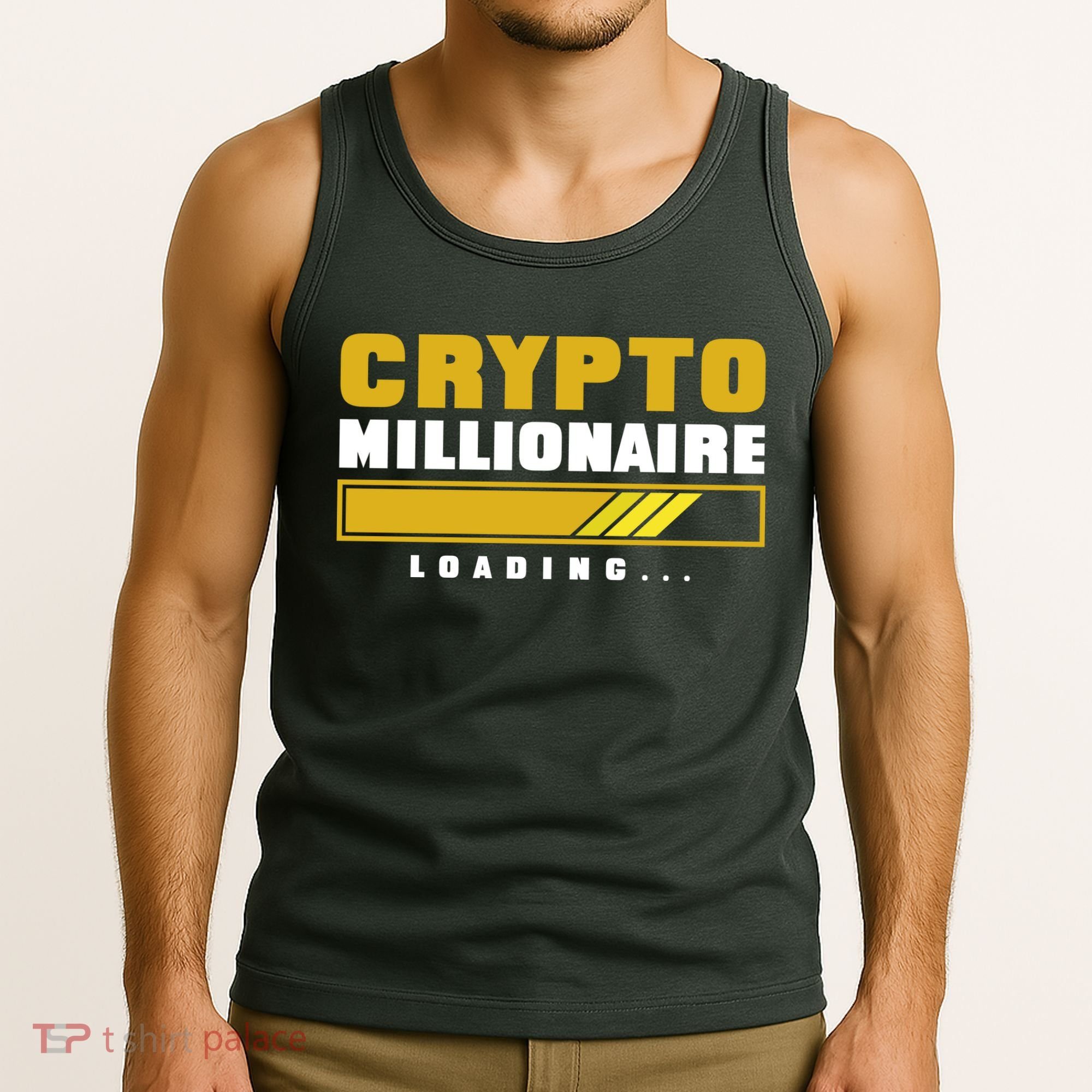 Crypto Millionaire Loading Tank Top