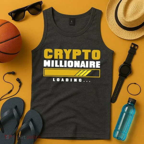 Crypto Millionaire Loading Tank Top