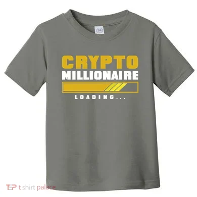 Crypto Millionaire Loading Toddler T-Shirt