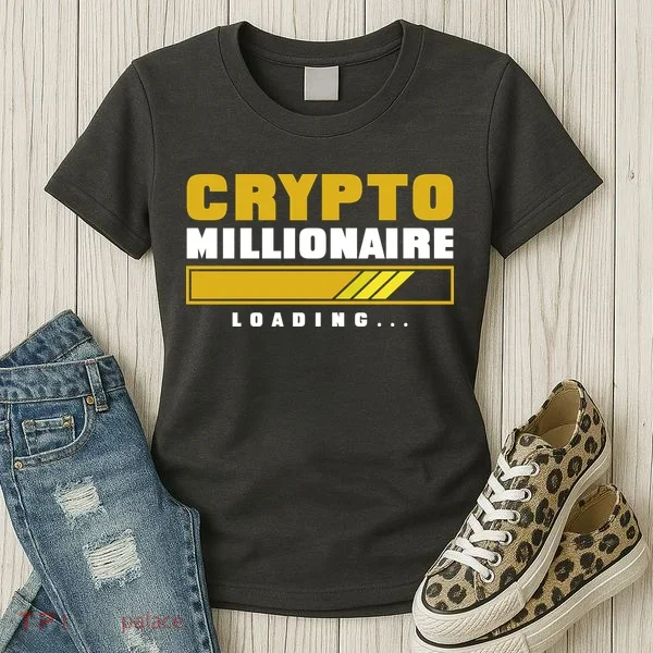 Crypto Millionaire Loading Women's T-Shirt