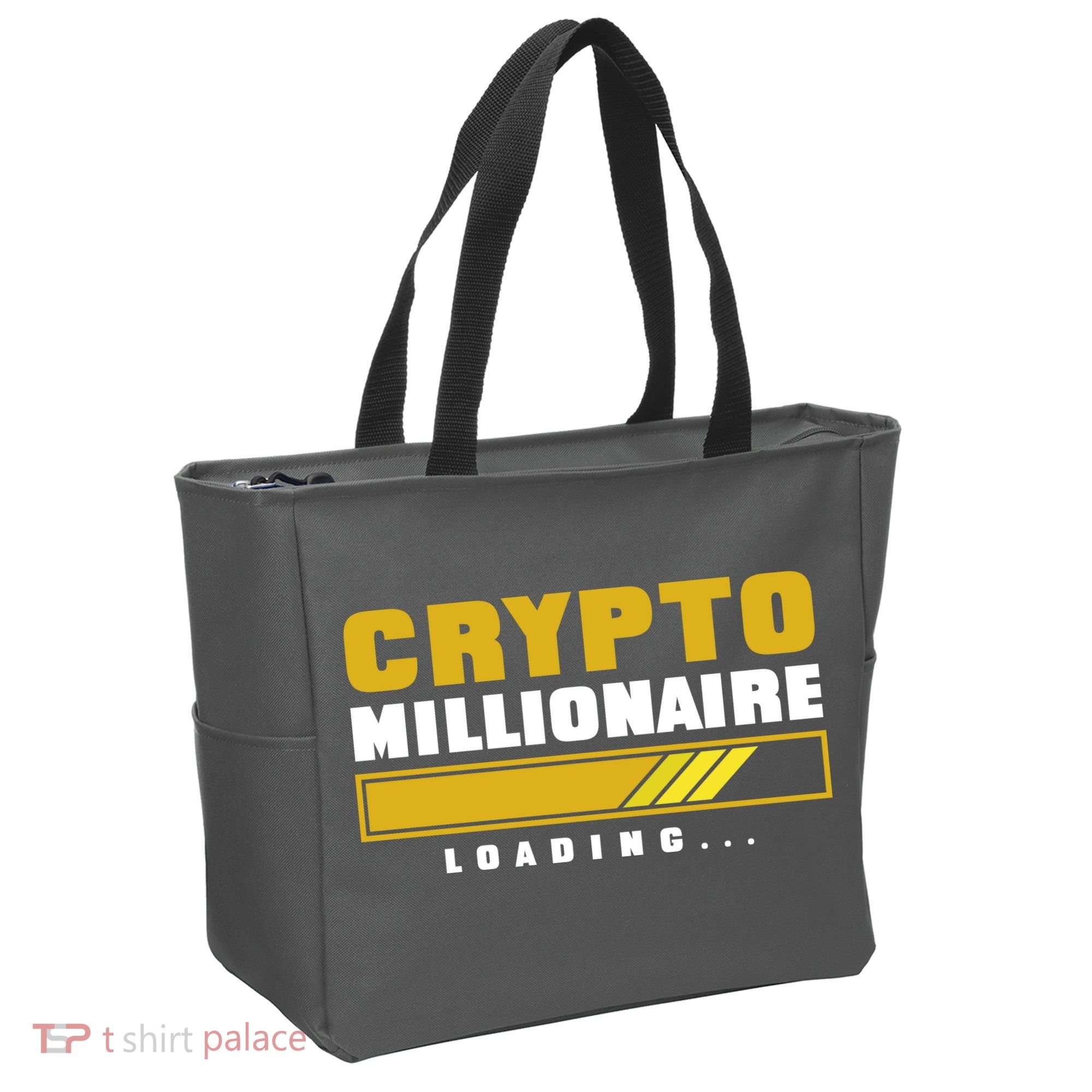 Crypto Millionaire Loading Tote Bag