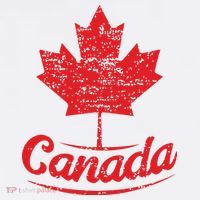 Canada Maple Leaf Proud Vintage Retro Canadian Flag T-Shirt thumb 7